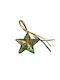 Σχέδιο Christmas Ceramic Star Ornament 7x7cm