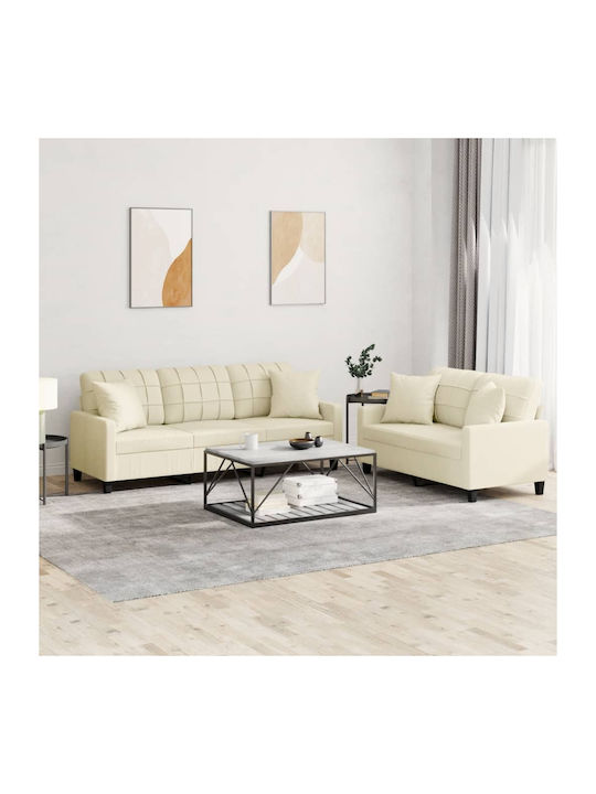 Living Room Furniture Set 3-Seater & 2-Seater C...