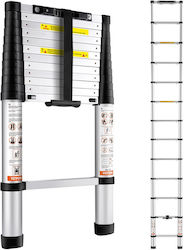 Vevor Teleskopleiter Aus Aluminium 13 Stufen Vevor Teleskopleiter Aus Aluminium 13 Stufen