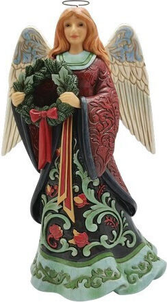 Enesco Коледна Пластмасова Фигура Angel Височина 23.5см.