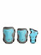 Nils Protective Gear Set for Rollers Gray