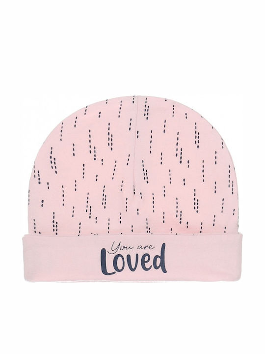 Dirkje Fabric Beanie Pink for Newborn Dirkje Fabric Beanie Pink for Newborn