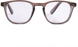 Frog Optical Unisex Γυαλιά Πρεσβυωπίας +2.00 σε Καφέ χρώμα