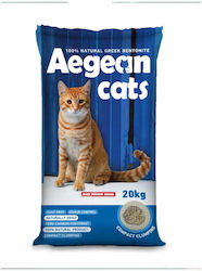 Aegean Cats Bentonite with Scent Baby Powder 20kg