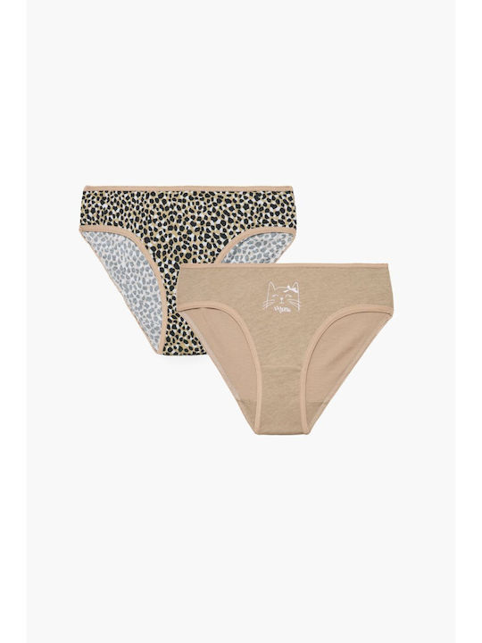 Pretty Baby Kinder-Set mit Slips Cream-Animal (Cream-Animal) 2Stück