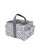 Dreambaby Kinderzimmer-Aufbewahrungskörbe Kosmetik Stars Grau