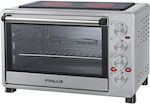 Finlux Electric Countertop Oven 42lt with 2 Burners