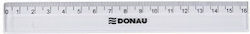 Donau Plastic Transparent Ruler Donau Plastic Transparent Ruler
