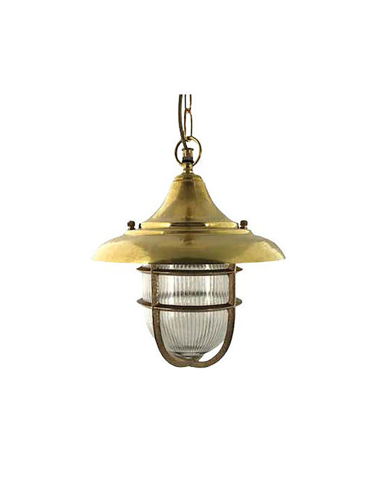 Andromeda Outdoor Hanging Ceiling Light in Bronze Color A55-74Κ
