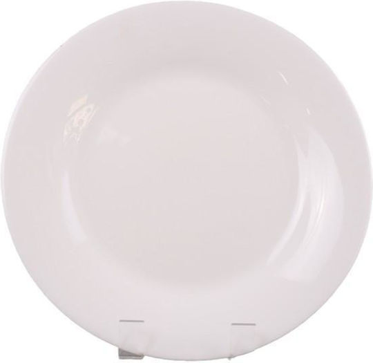 Eaton Dining Aria Eaton Πιάτο Γλυκού από Πορσελάνη Λευκό με Διάμετρο 20cm