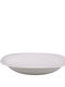 Eaton Dining Hudson Eaton Πιάτο Βαθύ από Πορσελάνη Λευκό με Διάμετρο 23cm