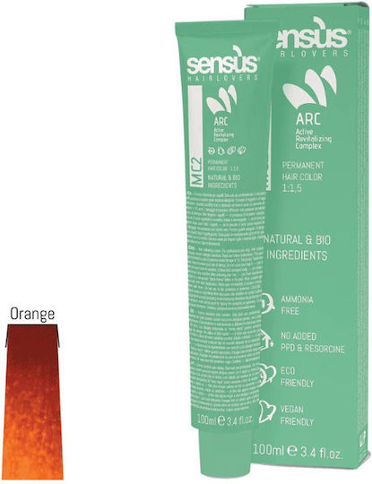 Sensus Mc2 Booster Βαφή Μαλλιών Χωρίς Αμμωνία Booster Red 100ml