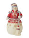 Enesco Christmas Figure SNowman Height 21cm