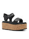 Sandale Casual Damă Negru