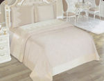 VS Home Set Bridal Blanket 6buc cu dantelă 230x240cm