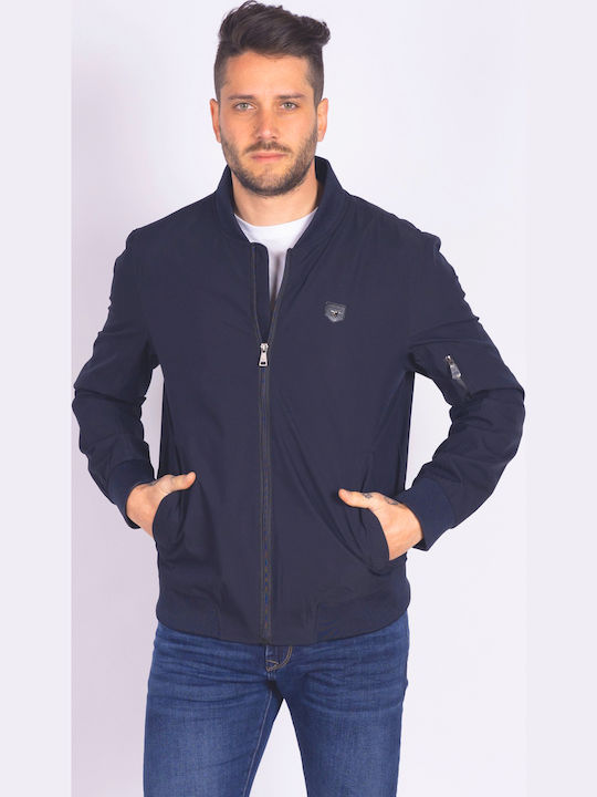ZF21 Geci Bomber Albastru Marin