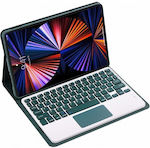 Klappdeckel mit Tastatur Englisch US Grün (Lenovo Tab P11 (2. Generation) 11,5") 46111