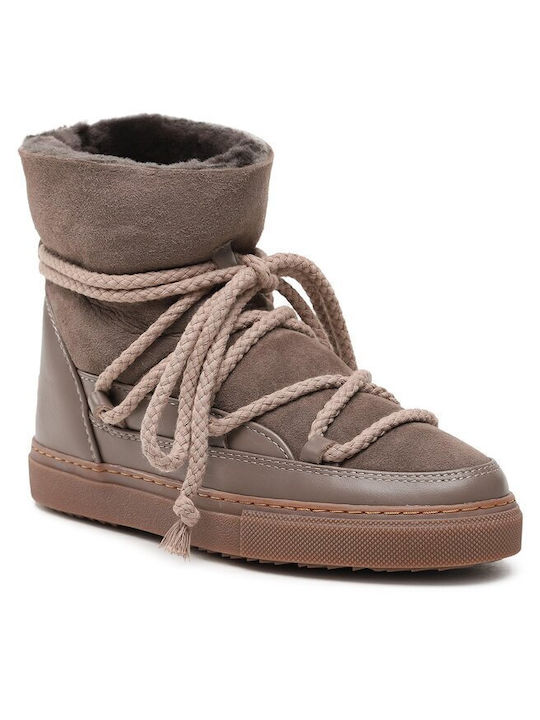 Inuikii Damenstiefel Taupe