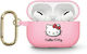 Hello Kitty Hülle Silikon in Rosa Farbe für Apple AirPods 3