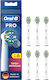 Oral-B Pro Deep Cleaning Ανταλλακτικές Κεφαλές για Ηλεκτρική Οδοντόβουρτσα 860793 6τμχ