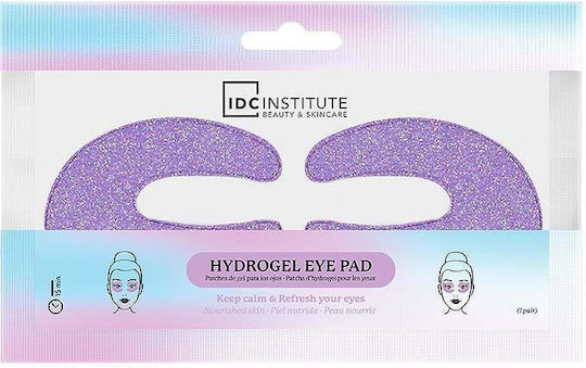IDC Institute Glitter Hydrogel Mască de Ochi pentru Strălucire 1buc 6gr