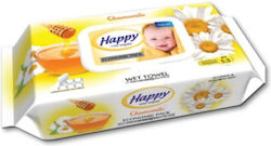 Happy Μωρομάντηλα 72τμχ Happy Μωρομάντηλα 72τμχ