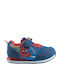 Spiderman Kinder Sneakers mit Klettverschluss Blau