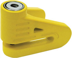 TJ Marvin Motorcycle Disc Brake Lock with 10mm Pin in Yellow TJ Marvin Motorcycle Disc Brake Lock with 10mm Pin in Yellow