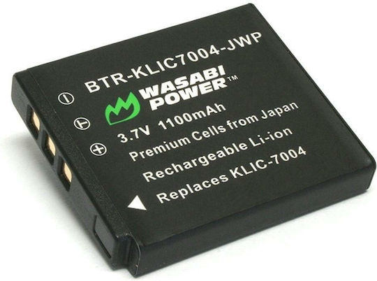 Wasabi Μπαταρία Φωτογραφικής Μηχανής BTR-KLIC7004-JWP Ιόντων-Λιθίου (Li-ion) 1100mAh Συμβατή με Pentax