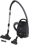 Hoover HE321PAF 011 Ηλεκτρική Σκούπα 850W με Σακούλα 4lt Μαύρη