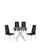Dining Room 5pcs 90x90cm