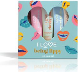 I Love Cosmetics I Love Being Lippy Lip Care Set Lip Scrub 5 pcs
