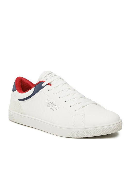 Jack & Jones Ανδρικά Sneakers Λευκά