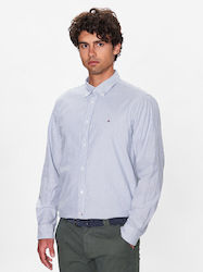 Tommy Hilfiger Men's Shirt Long-sleeved Gray