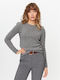 Ralph Lauren Women's Long Sleeve Sweater Woolen grey