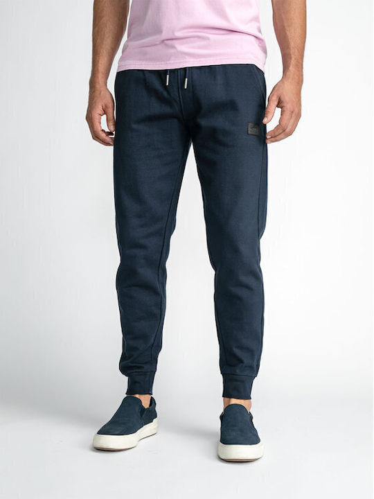 Petrol Industries Men's Sweatpants with Rubber Blue.