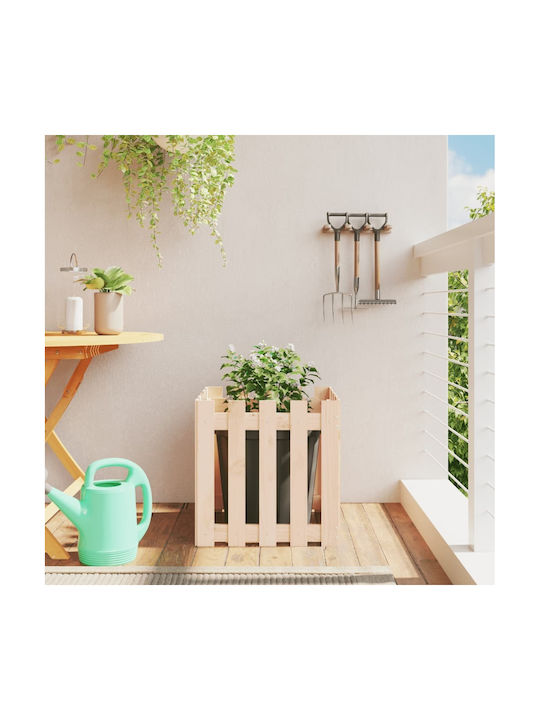 vidaXL Planter Box 50x50cm Coffee 832452