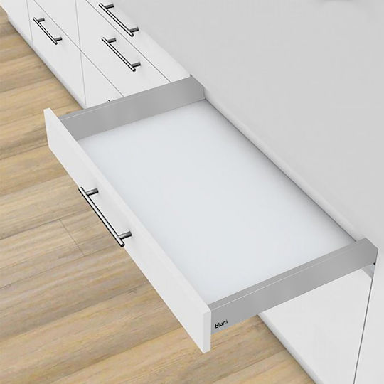Blum Tandembox Antaro Leitfaden Erweitern Sie Gray 50x6.8cm 1Stück 378A500GRN