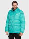 Fila Herren Winter Jacke Puffer Πράσινο.