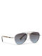 Karl Lagerfeld Unisex Sunglasses With Silver Metallic Frame KL344S-040