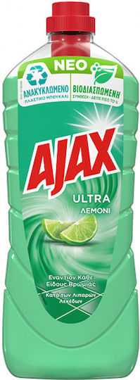 Ajax Ultra Allzweckreiniger Flüssig für Boden Zitrone 1.5lt