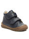 Kids Boots with Velcro Navy Blue