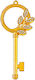 Adorex Metallisch Material für Schmuck Gold in ...