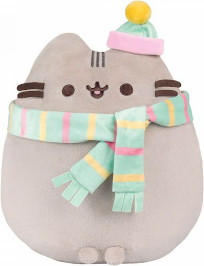 Pusheen Λούτρινο Γατάκι Μασκότ με Κασκόλ 24 εκ.