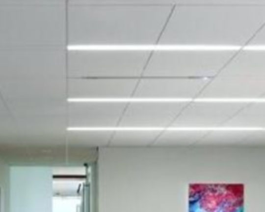Aca LED Kommerzielle lineare Beleuchtung Leuchte Decke 41W Warmes Weiß 198cm