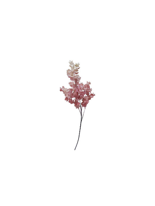 Ramură Decorativă Artificială Eucaliptus Pink 82cm 1buc