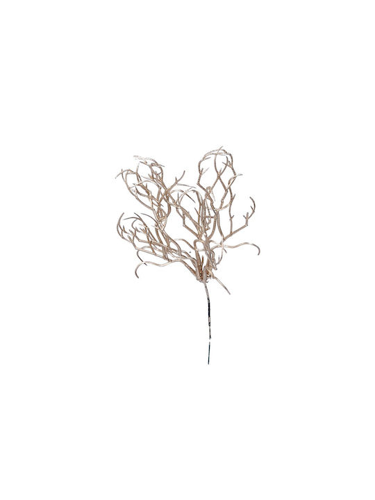 Artificial Decorative Branch Gold 31cm 1pcs