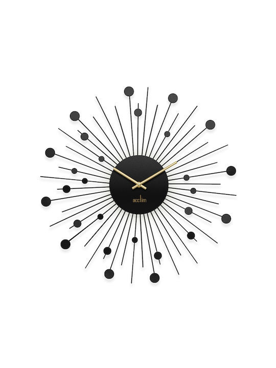 Acctim Wall Clock Black