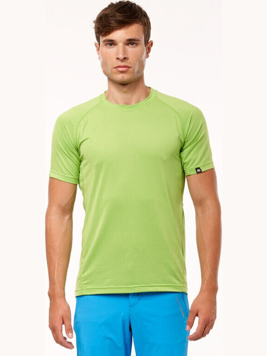 Men's Technical Outdoor T-shirt Πράσινο