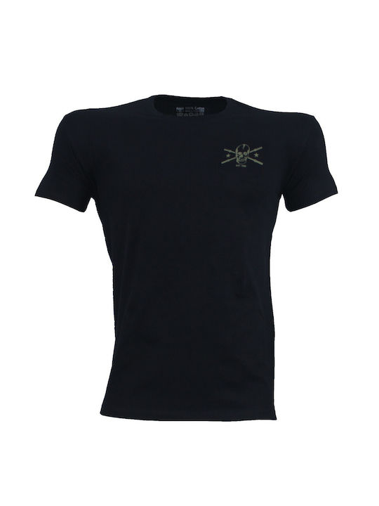 H&S Men's Short Sleeve T-shirt Black